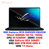 Laptop Gaming ROG Zephyrus M16 GU603ZX K8025W 