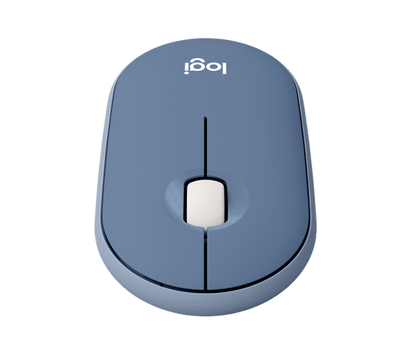  Chuột không dây Logitech M350 Pebble Blue Berry 