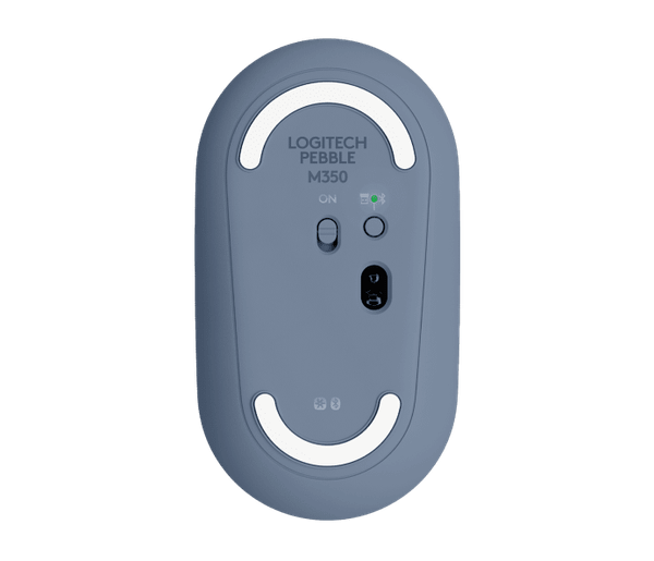  Chuột không dây Logitech M350 Pebble Blue Berry 