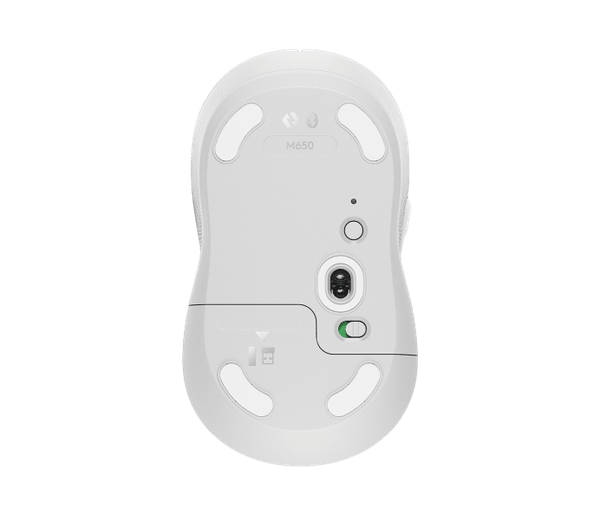  Chuột không dây Logitech Signature M650 L Off White 