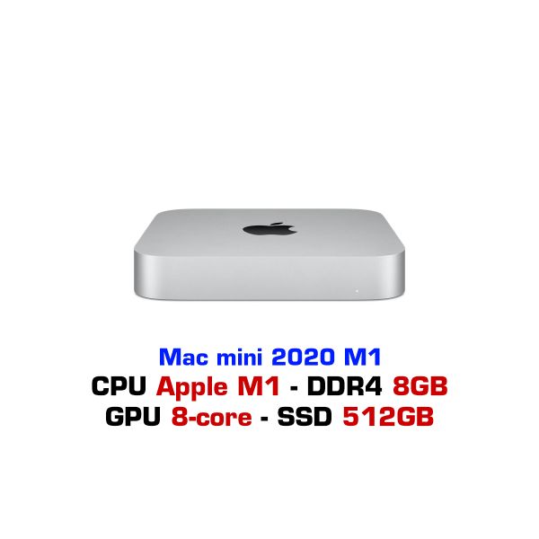  Mac Mini M1 8GPU 8GB 512GB MGNT3SA/A - Silver 