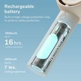  Quạt du lịch cầm tay Jisulife Super mini Turbo fan 4500Mah FA42-1 White J1593 