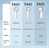  Quạt du lịch cầm tay Jisulife Super mini Turbo fan FA42 White J2170 