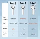  Quạt du lịch cầm tay Jisulife Super mini Turbo fan FA42 Green J2194 