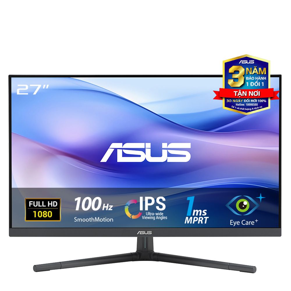 Màn Hình Asus Vu279Cfe - B 27" Ips 100Hz Viền Mỏng