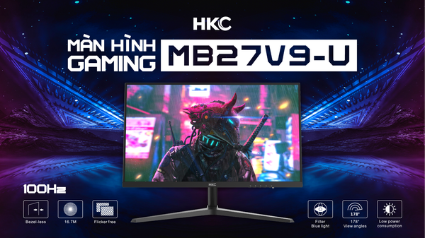  Màn hình HKC MB27V9-U 27" IPS 100Hz 
