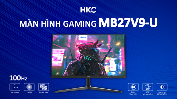  Màn hình HKC MB27V9-U 27" IPS 100Hz 