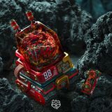  Figure Dwarf Factory MC. Long Red Lunar 