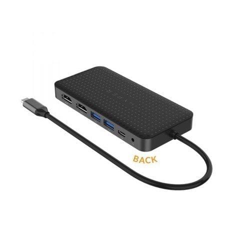  Cổng chuyển Hyperdrive Dual 4k HDMI 10-IN-1 USB-C Hub for Macbook M1 (HDM1H) 