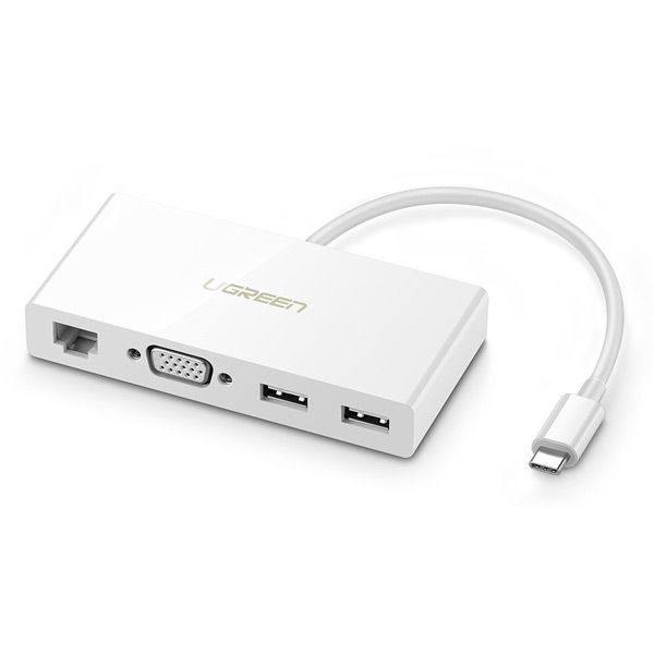  UGreen USB-C to VGA + 3 USB 3.0 HUB  - MM133 