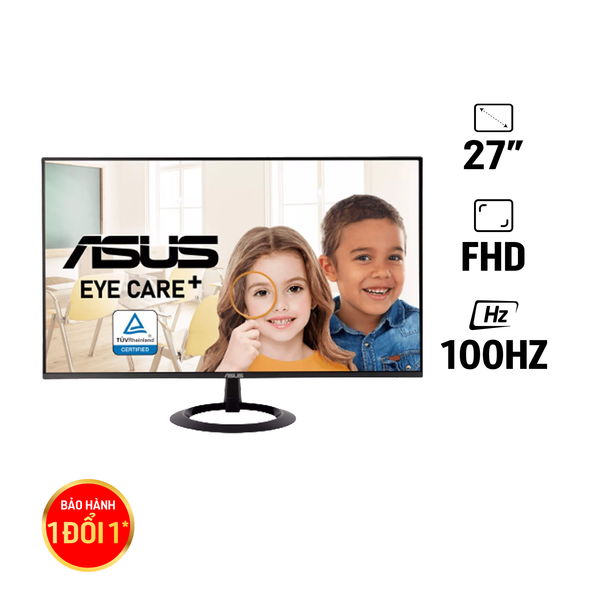  Màn hình ASUS VZ27EHF 27" IPS 100Hz viền mỏng 