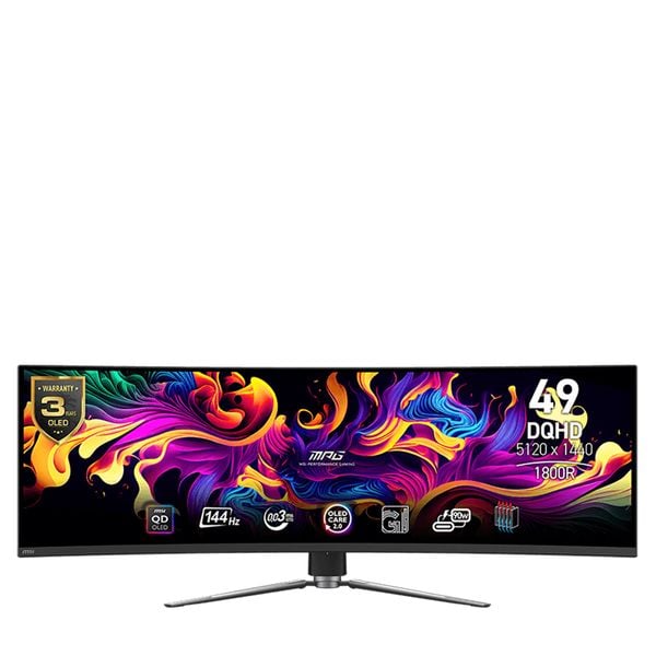 Màn hình cong MSI MPG 491CQP QD-OLED 49" QD-OLED 2K 144Hz chuyên game