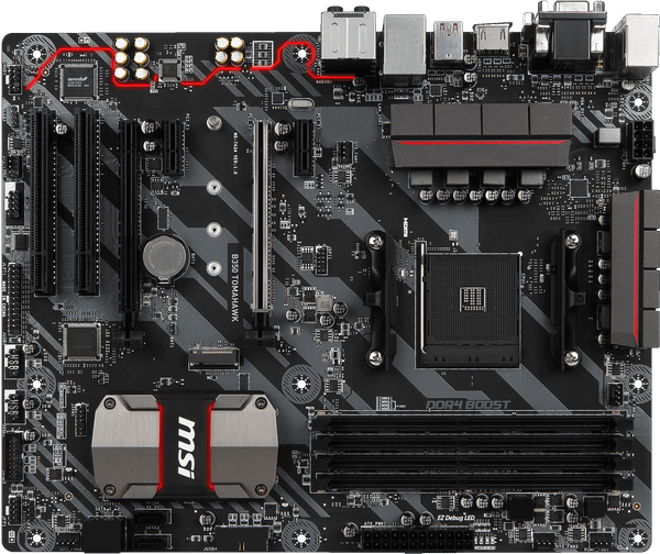  MSI B350 TOMAHAWK (AMD Socket AM4) 