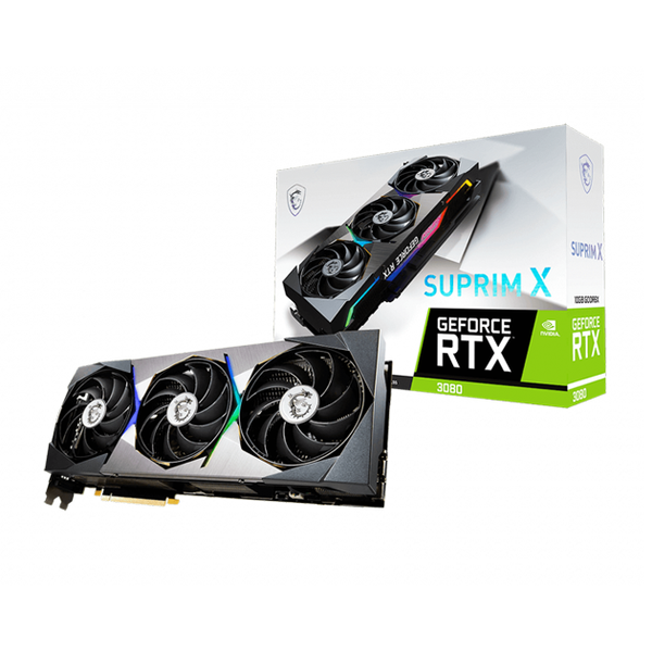  Card Màn Hình MSI GeForce RTX 3080 Suprim X 10G (LHR) 