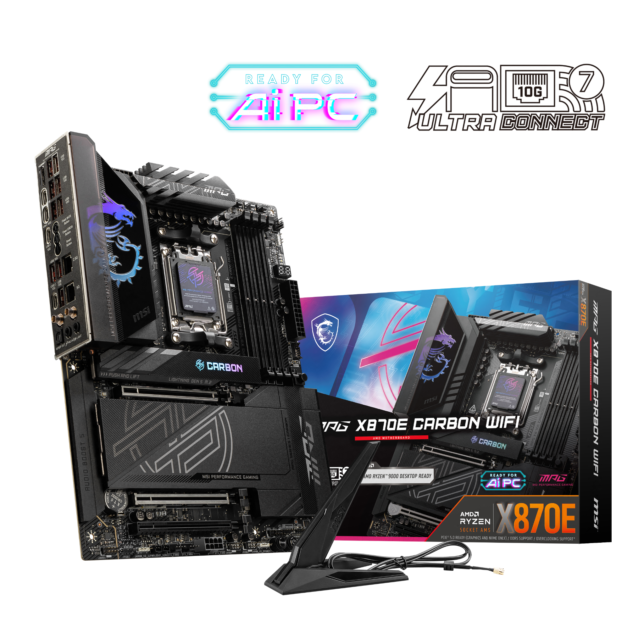 Bo Mạch Chủ Msi Mpg X870E Carbon Wifi (Ddr5)