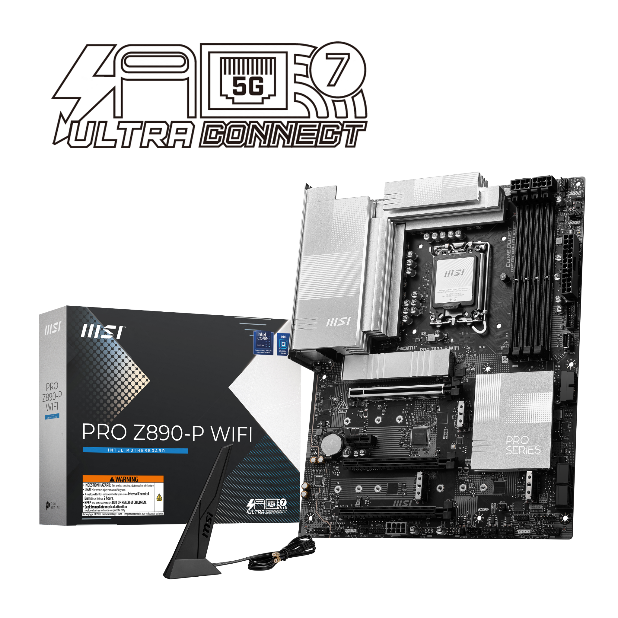Bo Mạch Chủ Msi Pro Z890 - P Wifi (Ddr5)