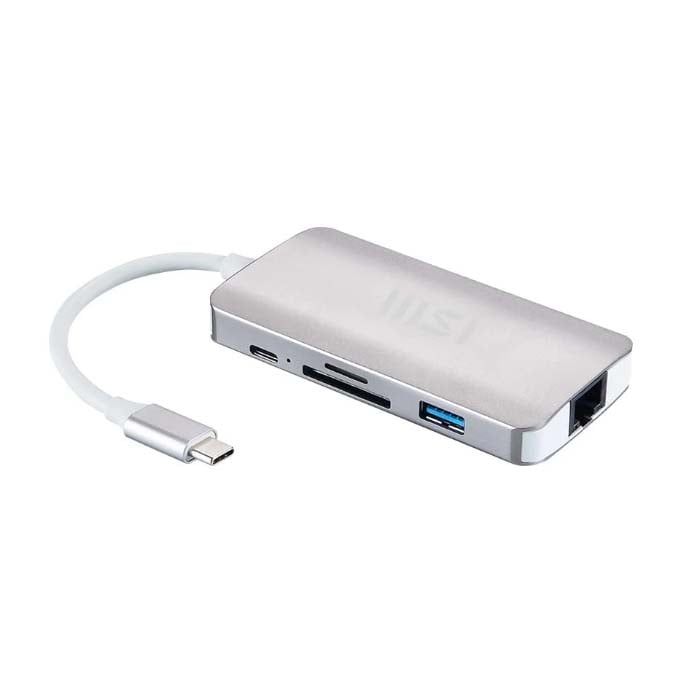Thiết Bị Mở Rộng Cổng Kết Nối Msi 9 In 1 Type C Multi Port Hub