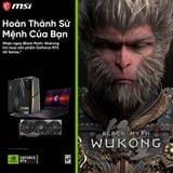  GeForce RTX 40 Series bundle - Black Myth Wukong Game Code - Laptop MSI 