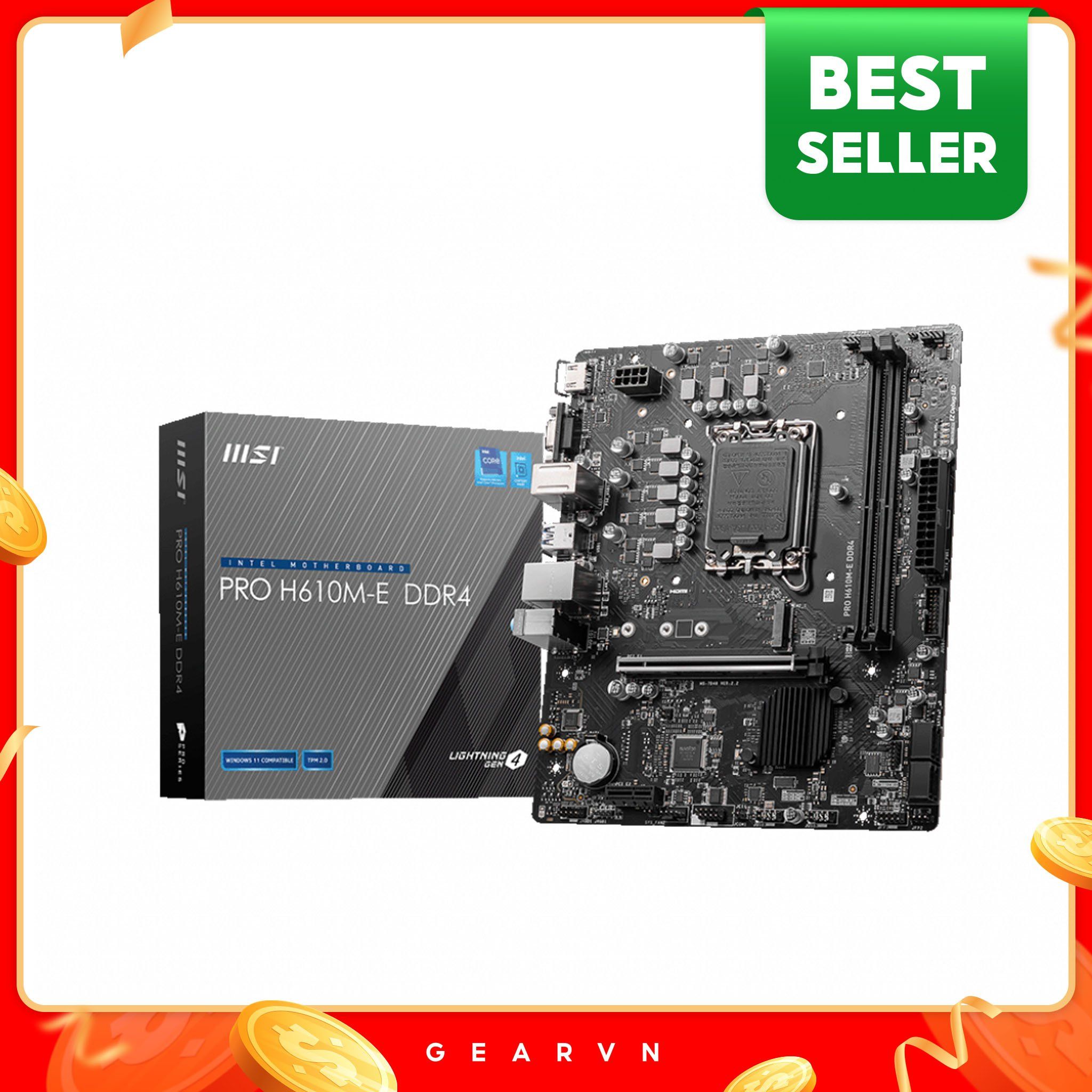 Bo Mạch Chủ Msi Pro H610M - E Ddr4