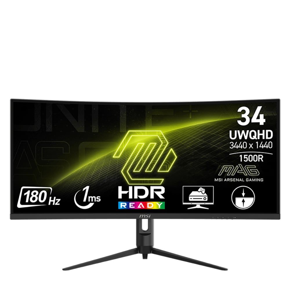 Màn Hình Cong Msi Optix Mag342Cqr E2 34" 2K 180Hz Chuyên Game