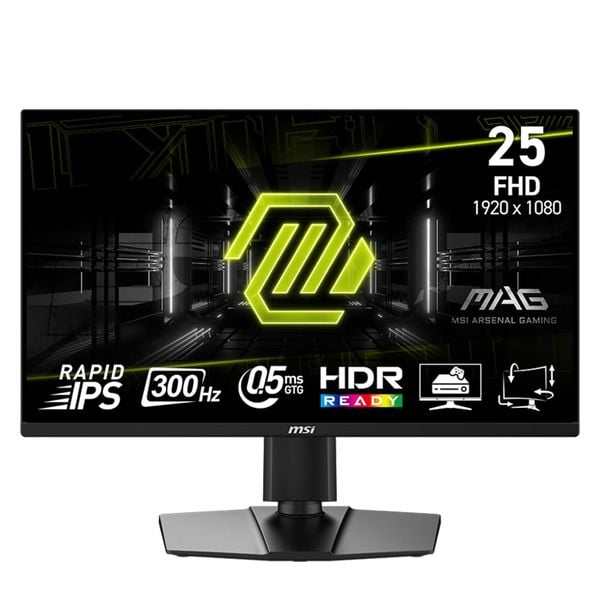  Màn hình MSI MAG 255PXF 25" Rapid IPS 300Hz Gsync chuyên game 