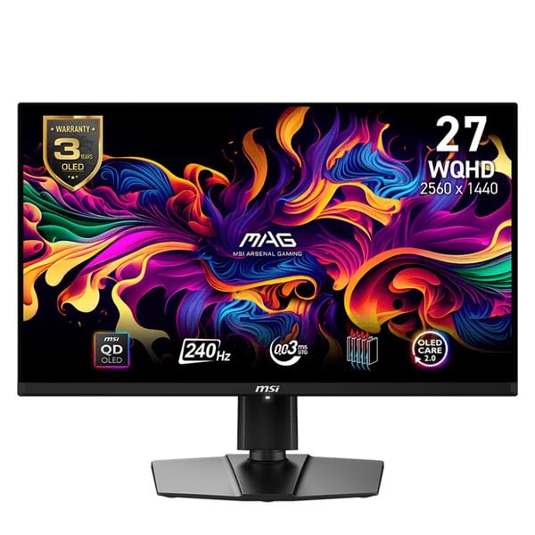Màn hình MSI MAG 271QPX QD-OLED E2 27" QD-OLED 2K 240Hz chuyên game