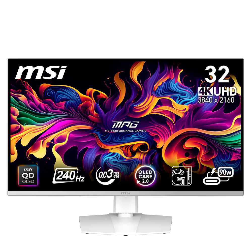 Màn Hình Msi Mpg 321Urxw Qd - Oled 32" Qd - Led 4K 240Hz Chuyên Game