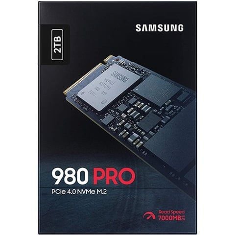  Ổ Cứng SSD Samsung 980 PRO 2TB M.2 PCIe Gen4 NVMe (MZ-V8P2T0BW) 