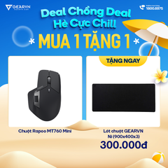  Chuột Rapoo MT760 Mini Không Dây Đen 