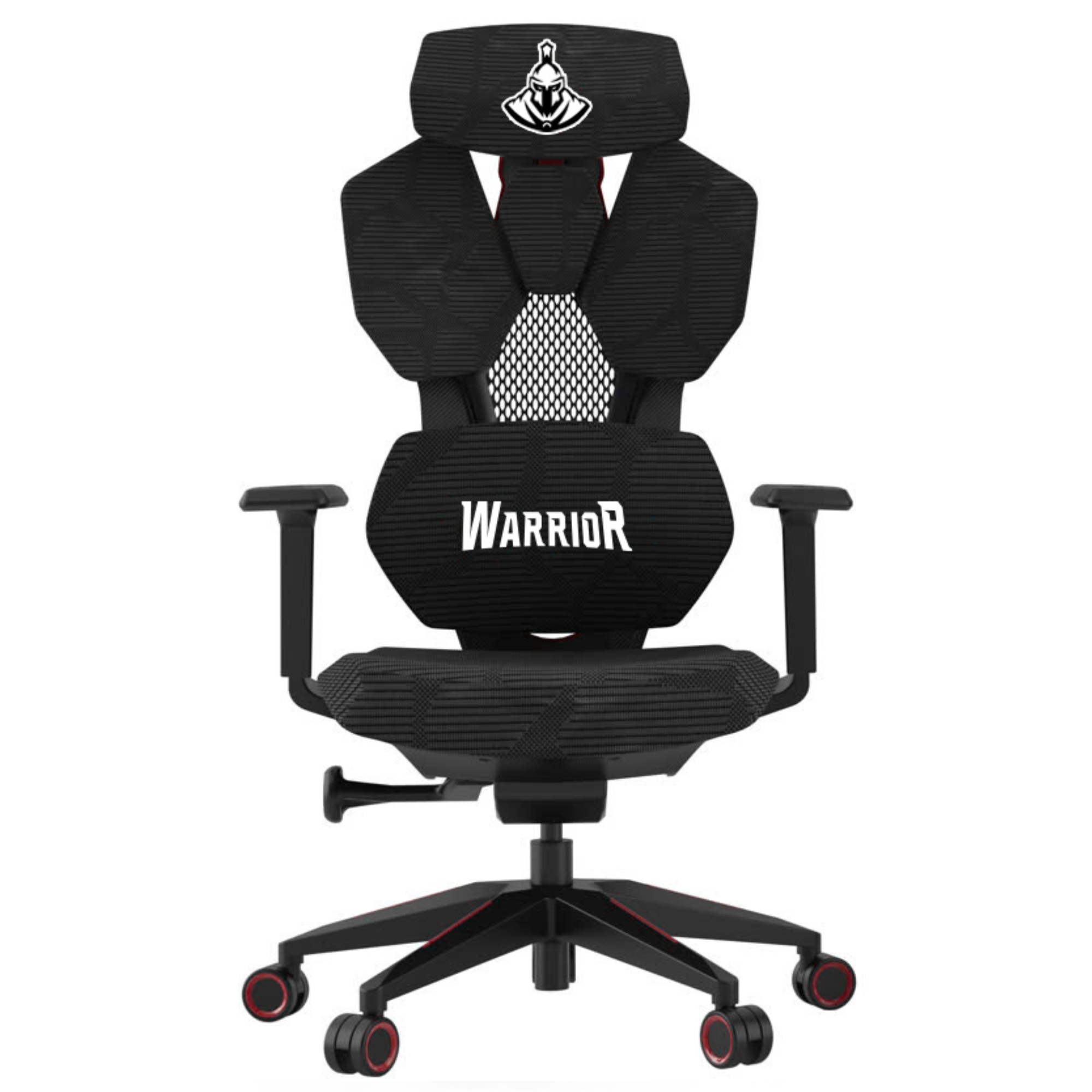 Ghế Công Thái Học Gaming Warrior Chair - Arminius Wec810 Black/Red