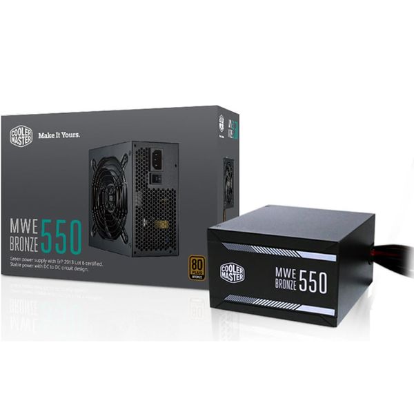  Nguồn Cooler Master MWE 550 80 Plus Bronze ( 550W ) 