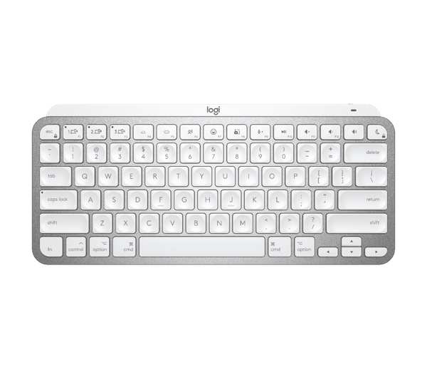 Bàn phím không dây Logitech MX Keys Mini for Mac - Pale Gray