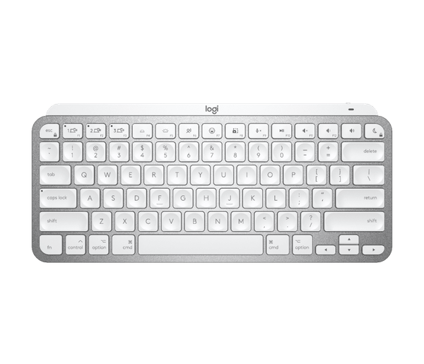  Bàn phím không dây Logitech MX Keys Mini for Mac - Pale Gray 