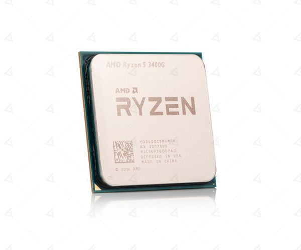  Bộ vi xử lý AMD Ryzen 5 3400G / 3.7GHz Boost 4.2GHz / 4 nhân 8 luồng / 4MB / AM4 