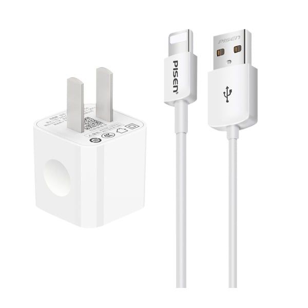  Sạc PISEN I Charger 1A - Lightning - TS-C051-L WHITE 