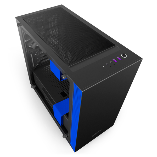  Case NZXT H400i Black Blue 