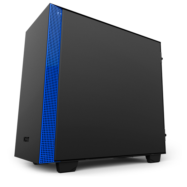  Case NZXT H400i Black Blue 