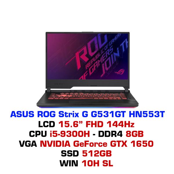  Laptop gaming ASUS ROG Strix G G531GT HN553T 