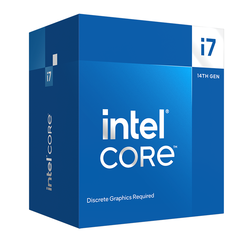 Bộ vi xử lý Intel Core i7 14700F / Turbo up to 5.4GHz / 20 Nhân 28 Luồng / 33MB / LGA 1700