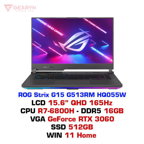  Laptop Gaming Asus ROG Strix G15 G513RM HQ055W 