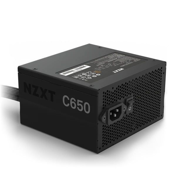 Nguồn Máy Tính Nzxt C650W - 80 Plus Bronze - Semi Modular (650W)