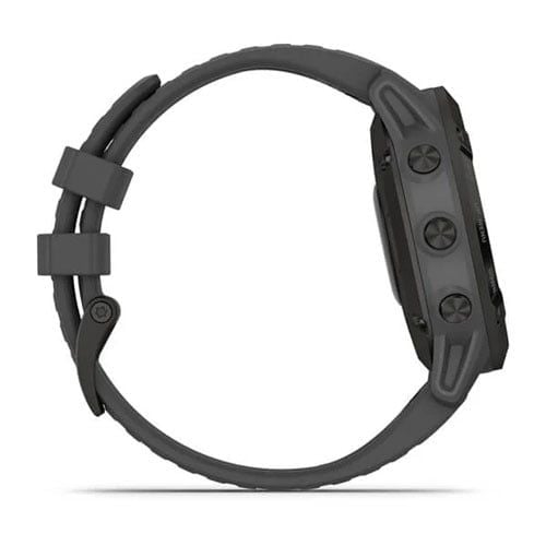  Đồng hồ thông minh Garmin Fēnix 6 - Pro Solar Edition Black w/Slate Gray Band 