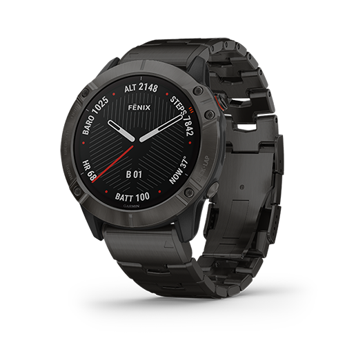  Đồng hồ thông minh Garmin Fēnix 6X - Titanium With Titan Bracelet 