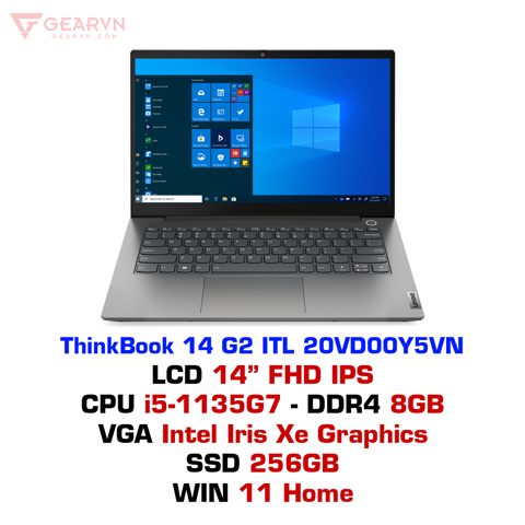  Laptop Lenovo ThinkBook 14 G2 ITL 20VD00Y5VN 