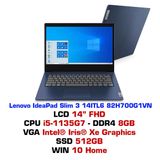  Laptop Lenovo IdeaPad Slim 3 14ITL6 82H700G1VN 