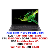  Laptop Acer Swift 7 SF714 52T 7134 (NX.H98SV.002) 