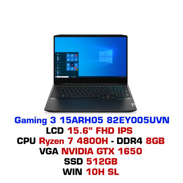  Laptop Lenovo IdeaPad Gaming 3 15ARH05 82EY005UVN 