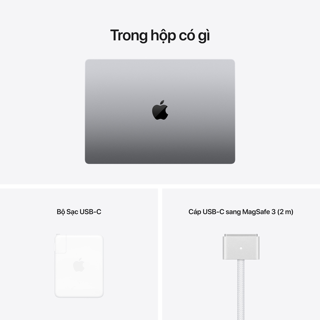 MacBook Pro 16 2021 M1 Pro 16GB 1TB Silver chính hãng – GEARVN.COM