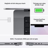  MacBook Pro 16“ 10CPU 16GPU 1TB Silver - MK1F3SA/A 