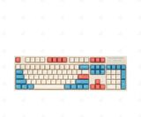  Bàn phím Leopold FC900RBT Bluetooth Coral Blue Limited Edition Brown Switch 